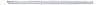 Lower Rocker Panel Molding With Clips 1966 Chevelle Malibu - image 1