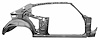 Quarter Panel/Door Frame Assembly 1970-72 Chevelle - image 1