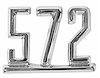 Emblem Fender 1965-67 572 - image 1