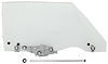 Door Glass/Guide Assembly 1970-72 Chevelle Coupe/Convertible - image 1
