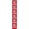 Tag Front Coil Spring 1970-72 Chevelle Convertible GC - image 1