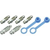 Bleeder Screw Set Disc Brake 1967-74 8pcs - image 1