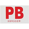Decal 1967 Chevelle/El Camino Frame Code PB Hardtop - image 1
