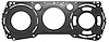 Backing Plate 1964-65 Chevelle/El Camino Gauge Cluster - image 1