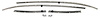 Weatherstrip Channel 1970-72 Chevelle Coupe Roofrail - image 1