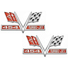 "454 Turbo-Jet" Fender Emblems 1965-67 Chevelle/El Camino - image 1