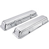 Valve Covers 1964-88 Chevrolet Script Style Small Block Chrome - image 1