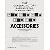 Accessory Price List 1980 GM All - image 1