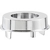 Antenna Bezel 66-72 Chevelle/El Camino Front Mount - image 1