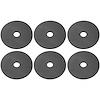 Washers Quarter Window 64-72 A-Body Rubber 6pc - image 1
