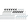 Hardware Kit 1970-72 El Camino Tailgate / Bed - image 1