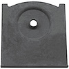 Front Door Side Window Glass Guide Plate 1970-1972 GM A-Body Each - image 1