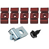 Clips 1964-67 Chevelle/El Camino Fuel Line 3/8 No Return 7pc - image 1