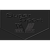 Floor Mats Rubber 1967 Chevelle Script SS With 396 Flag - image 1