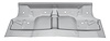 CH32174 Floor Pan, Rear Underseat, 1968-72 A-Body - image 1