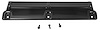 CH32862 Top Plate, Radiator, 1968-72 Chevrolet/El Camino/Monte, Black, 3- Hole - image 1