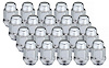 CH33374-ST Lug Nut, Closed-End Tapered Seat, 7/16"-20, SS/Mag Wheel, 20-Pc Kit - image 1