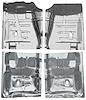 FLOOR PAN 4-PC SET 1/4 PC - image 1