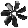 CH33456 Fan, 7-Blade, 1969-77 A-Body, 18" Diameter w/Curved Tips - image 1