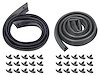 CH36654 Seal Kit, Hood to Cowl, 1970-72 Chevelle/El Camino/Monte, w/Clips, Foam Lower - image 1