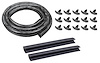 CH36655 Seal Kit, Hood to Cowl, 1970-72 Chevelle/El Camino SS, w/Clips, Rubber Lower - image 1