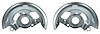 Backing Plates Front Disc Brake 1969-72 A-Body - image 1