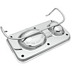 Lid Master Cylinder 1967-79 Chevrolet Chrome Single Bail - image 1