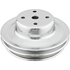 Pulley Waterpump 1969-85 BB Chevy Double Groove Chrome - image 1