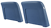 SEATBACK PAIR MED BLUE - image 1