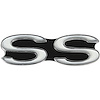 Trunk Lid Emblem for 1971 Chevy Monte Carlo SS [SS Script] - image 1