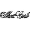 Header Panel Emblem for 1973-1975 Chevy Monte Carlo [Monte Carlo Script] - image 1