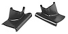 Window Trim Corners 1964-65 Chevelle/Cutlass/Skylark 2-Dr HT/Cpe Lower Rear - image 1