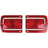 Lens Tail Lamp 1965 Chevelle w/ Trim - image 1
