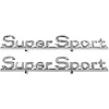 Emblem Rear Quarter Panel 1966 Chevelle Super Sport - image 1