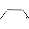 Interior Rear Window Headliner Seal Strip 1966-67 GM A-Body Hardtop/Coupe 2-Door - image 1