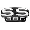 Emblem Rear Panel 1968 Chevelle SS396 - image 1