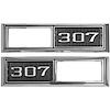 Bezel Marker 1968 Chevelle/El Camino Front 307 - image 1