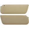 Sun Visors Perforated 1973-77 A-Body 1-Pin - image 1