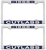 License Plate Frame 1968 Cutlass - image 1