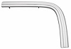 Front Fender Eyebrow Molding for 1969 Oldsmobile Cutlass [Left/Driver Side] - image 1