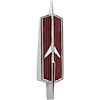 Emblem Front Fender 1967 Cutlass Rocket - image 1