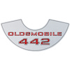 Decal 69-72 Cutlass Air Cleaner 442 - image 1