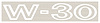Decal 69 Cutlass Fender W-30 White - image 1