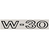 Decal 69 Cutlass Fender W-30 Black - image 1