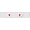 Decal 70-71 Cutlass Engine Code TU - image 1