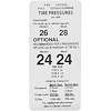 Decal 71-72 Cutlass Tire Pressure - image 1