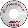 Decal 68 Cutlass Air Cleaner Rocket 455 4bbl 11 Inch Silver - image 1