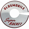 Decal 66 Cutlass Air Cleaner Super Rocket 2bbl 7 1/2 Inch Silver - image 1