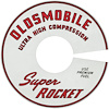 Decal 66-67 Cutlass Air Cleaner Super Rocket Ultra High Compression - image 1