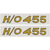 Decal 69 Cutlass Hood Scoop Hurst Olds 455 - image 1